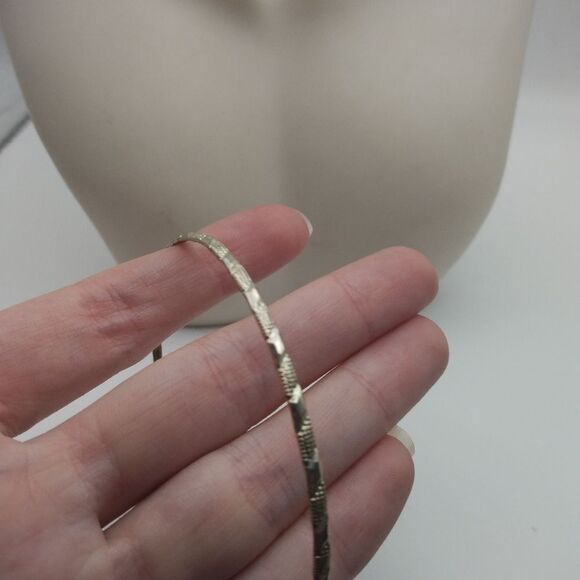 Silver tonedāAztecĀ tracksābracelet - Picture 3 of 3